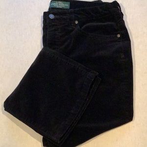 Lauren Ralph Lauren - JEANS (Corduroy, Baby Wale) - Black - Women’s Size 12P EUC